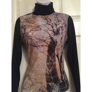 Warm Tree design Turtleneck